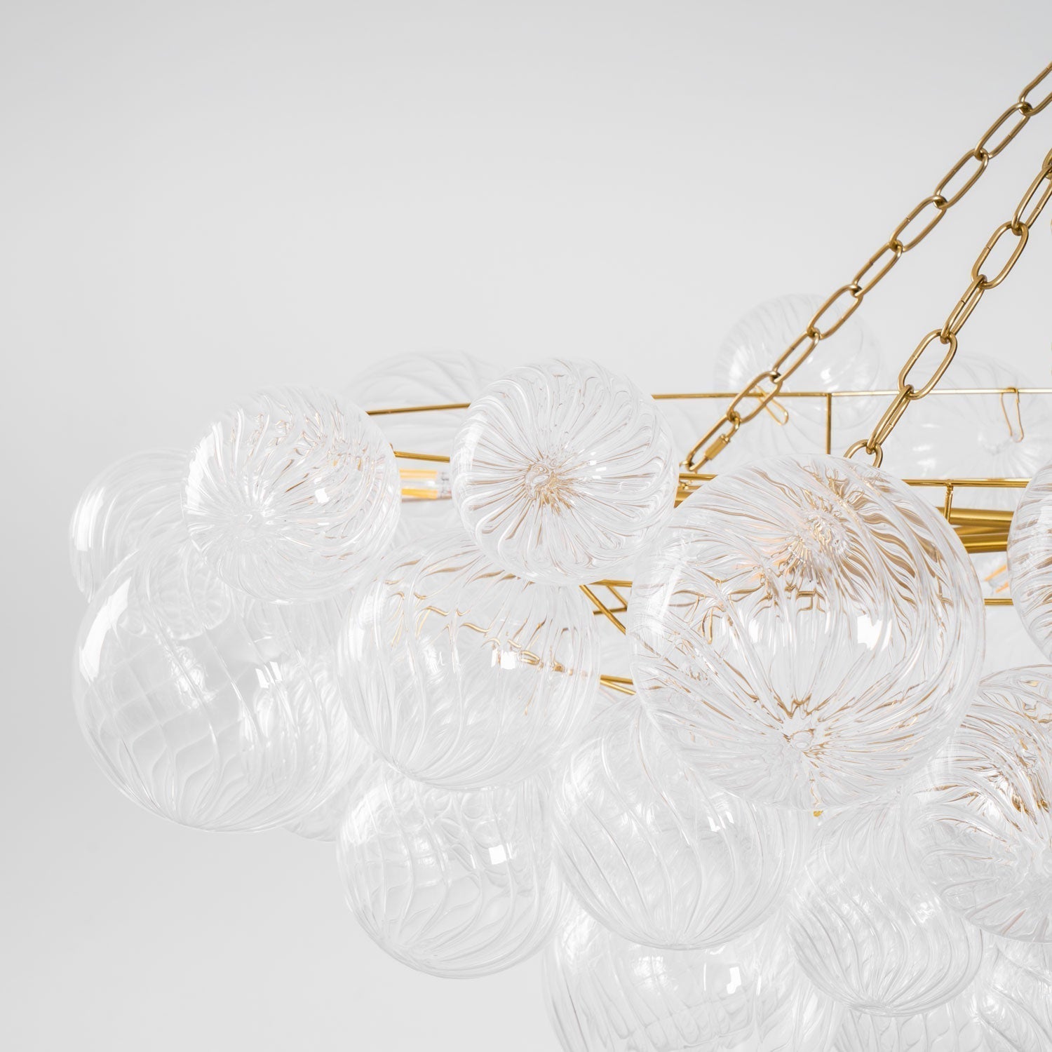 Lunara Bubble Glass Chandelier