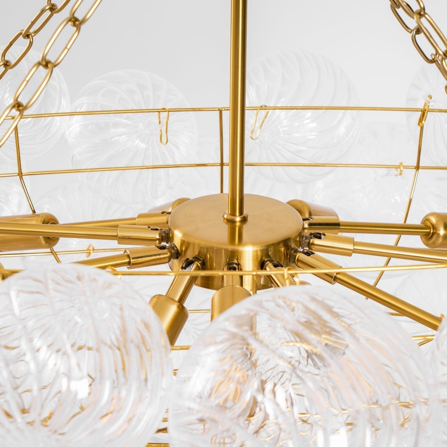 Lunara Bubble Glass Chandelier