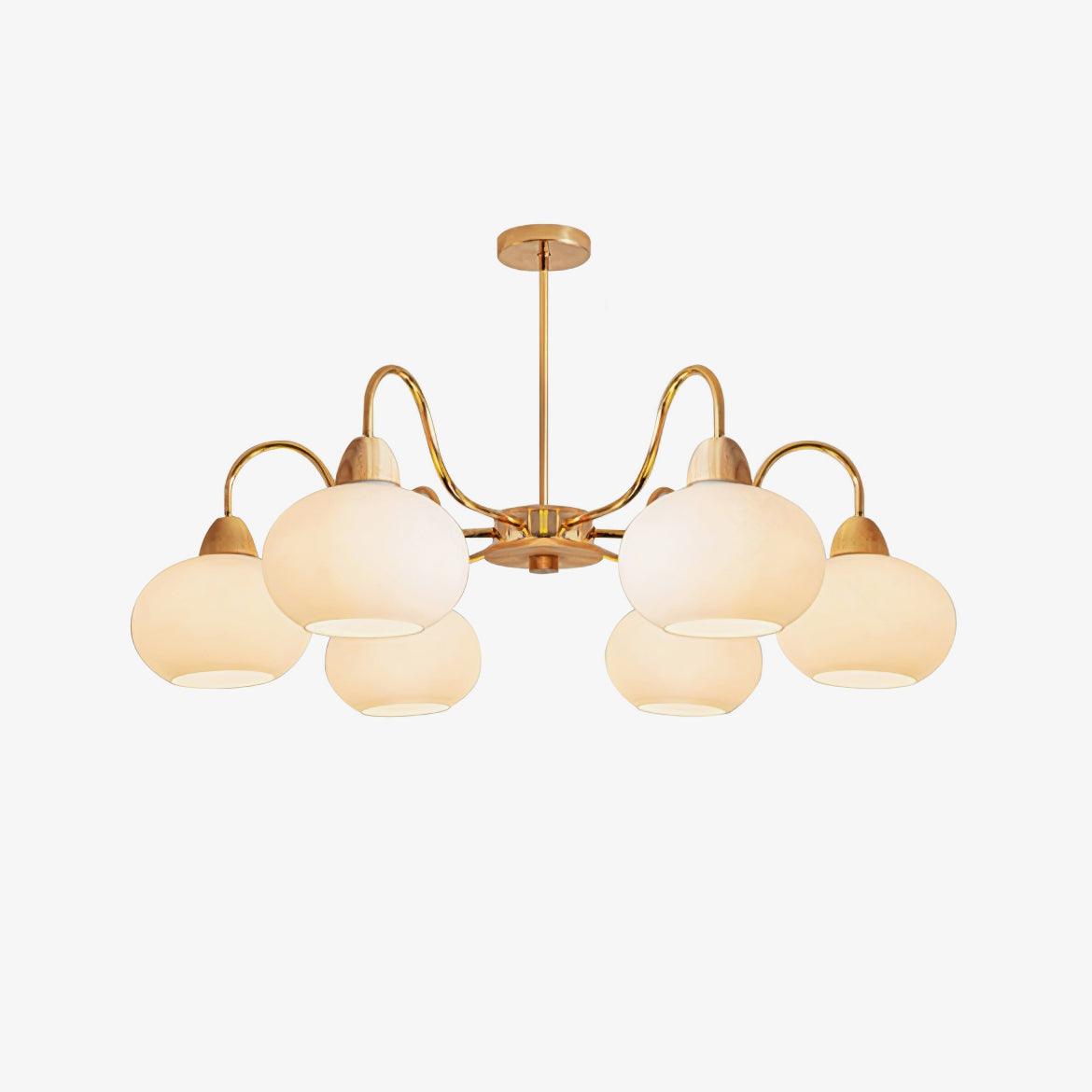 Luminara Glass Chandelier