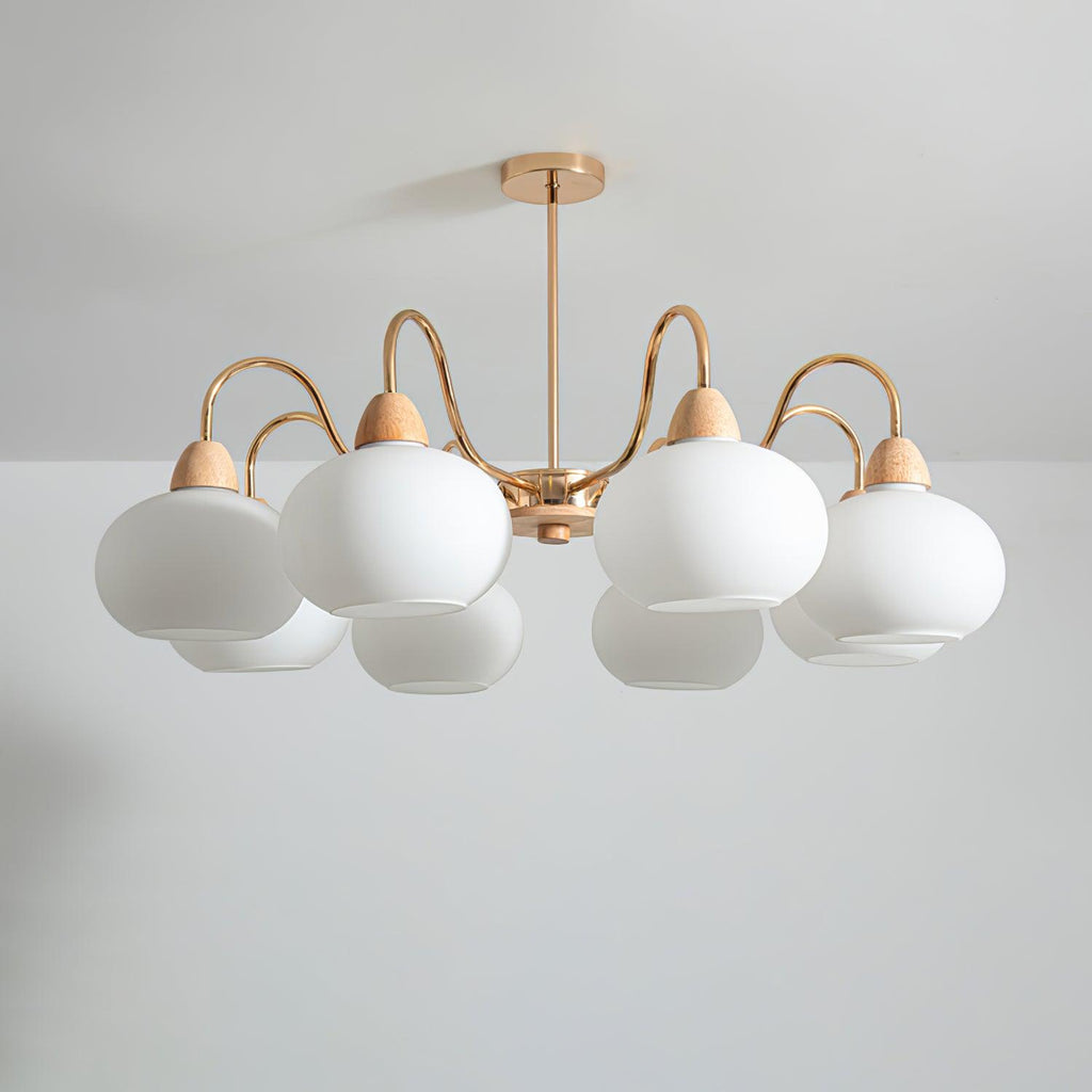 Luminara Glass Chandelier