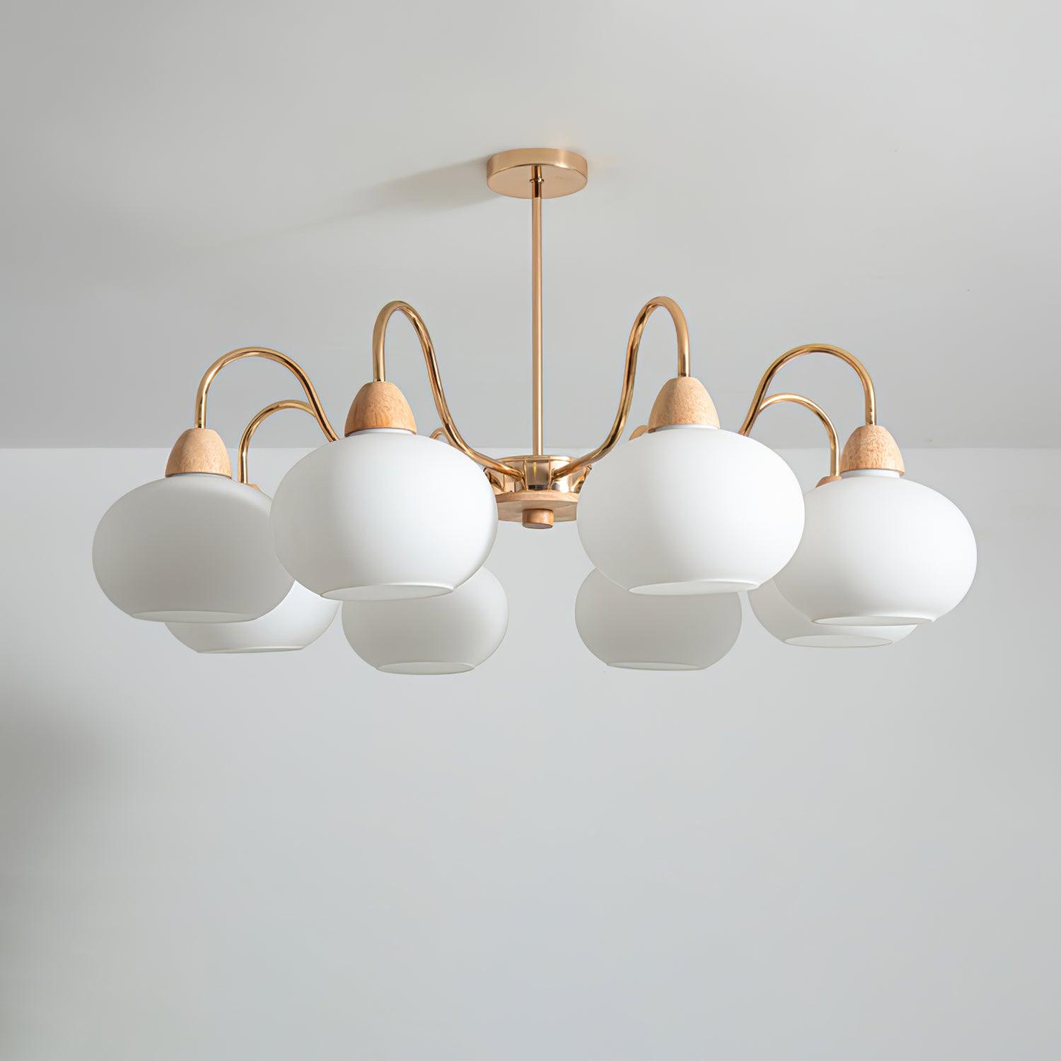 Luminara Glass Chandelier