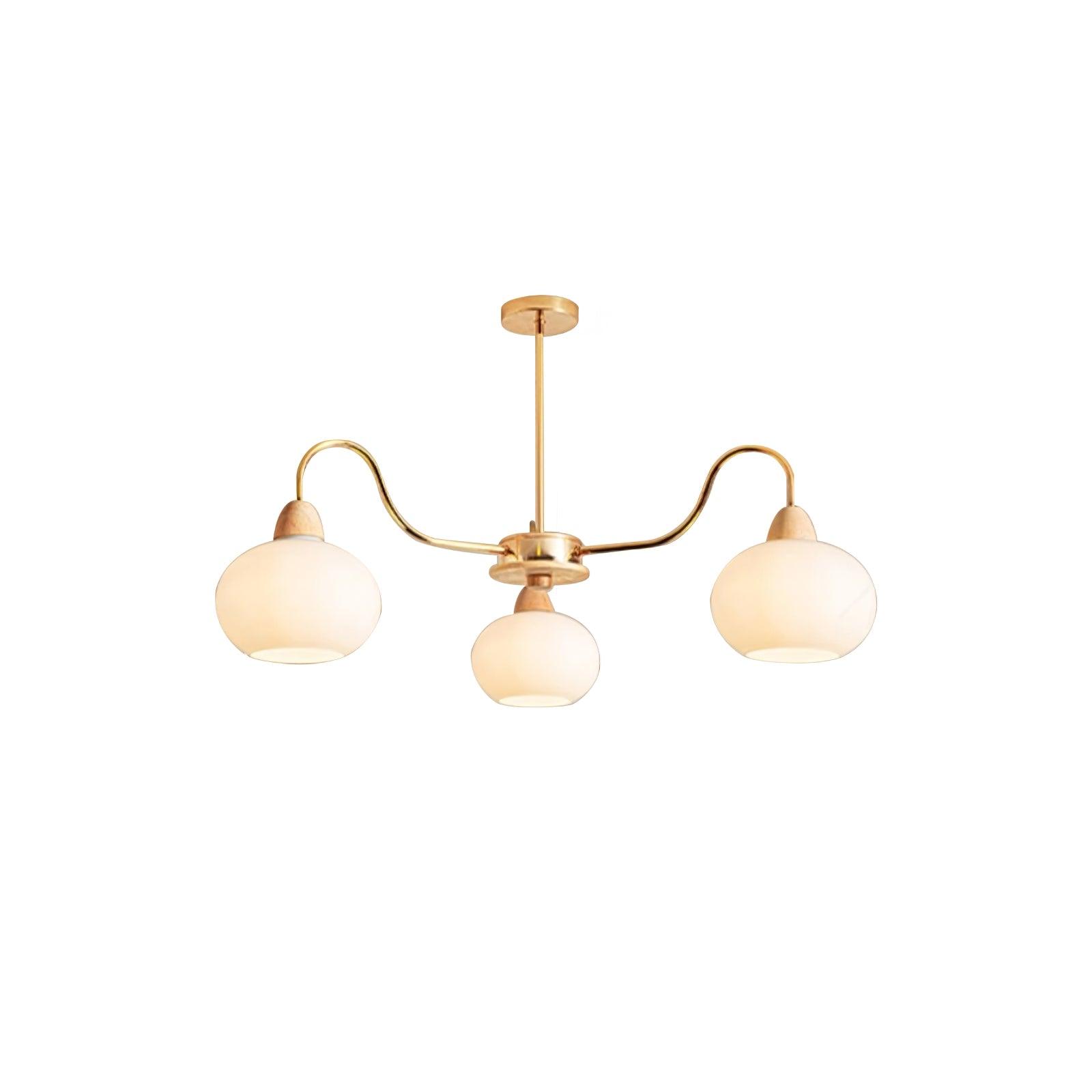 Luminara Glass Chandelier