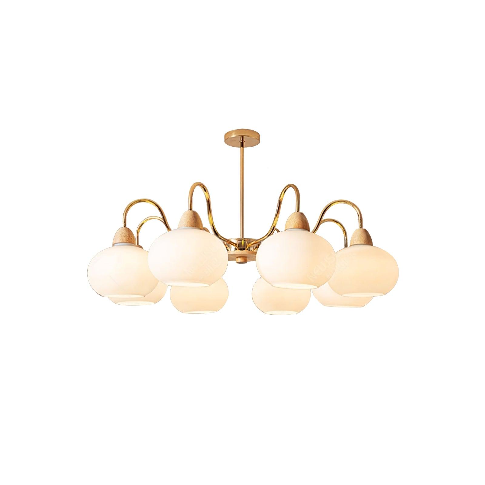 Luminara Glass Chandelier