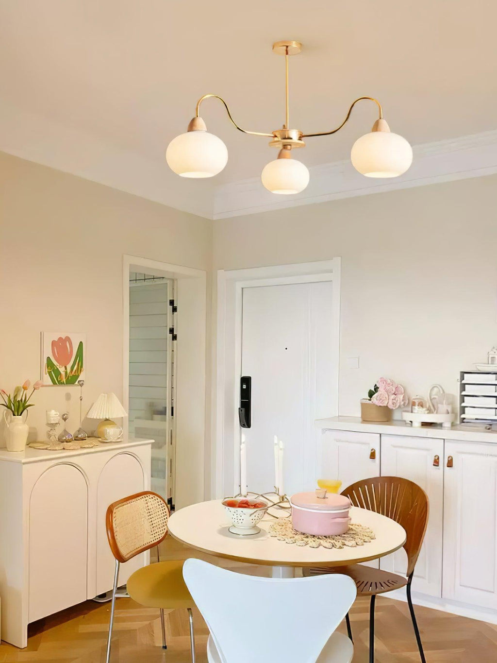 Luminara Glass Chandelier