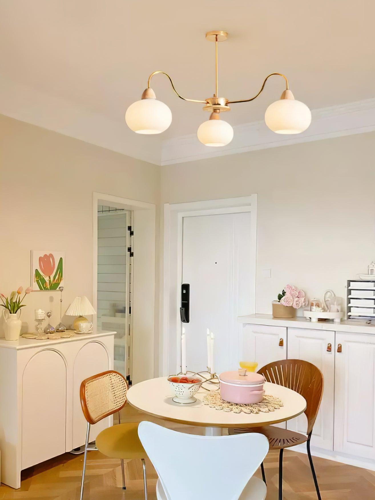 Luminara Glass Chandelier