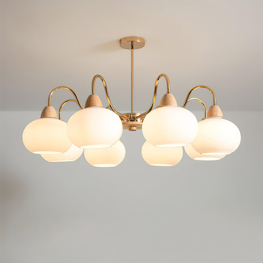 Luminara Glass Chandelier