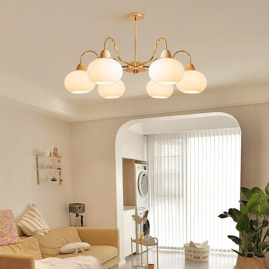 Luminara Glass Chandelier