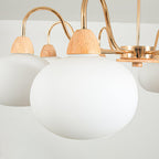Luminara Glass Chandelier