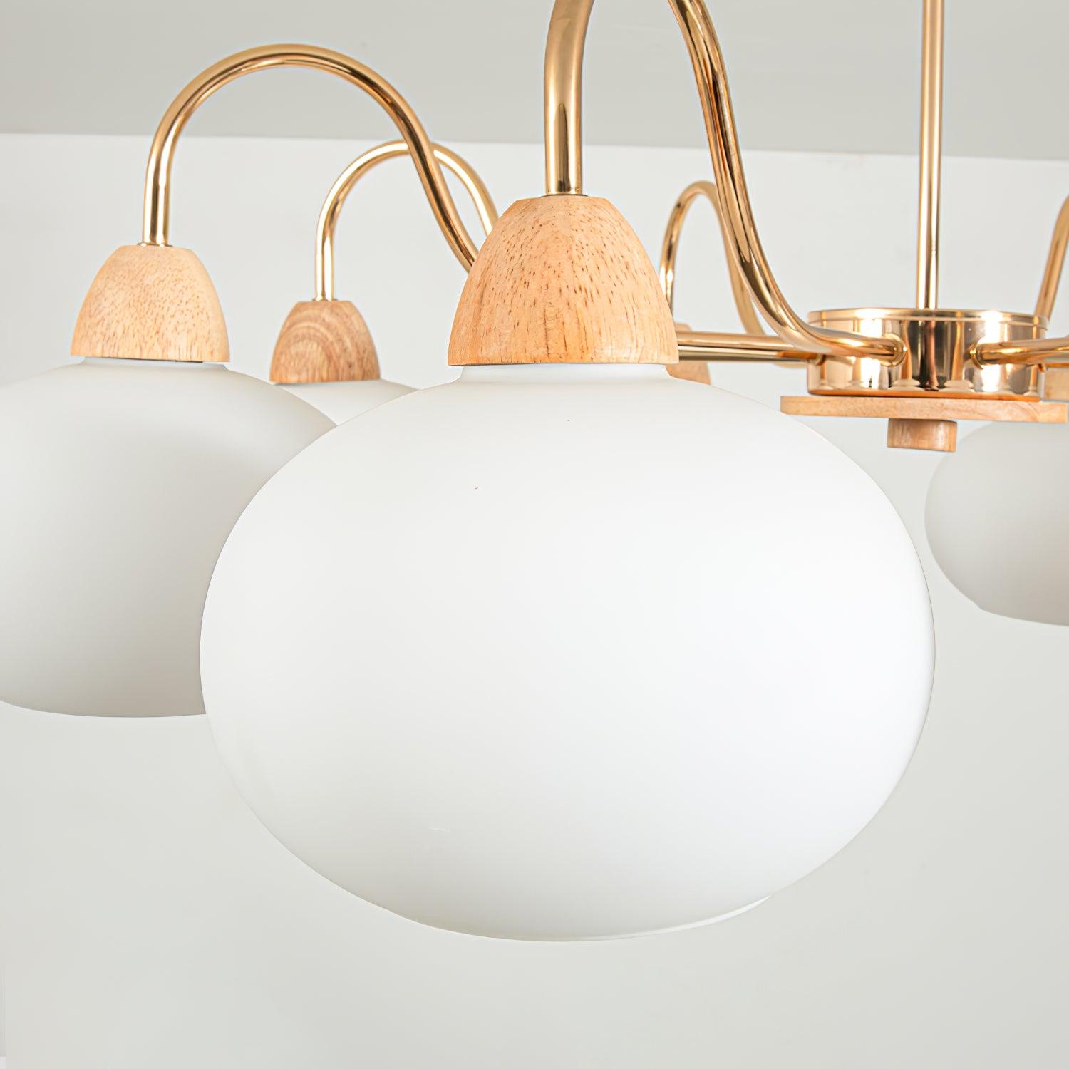 Luminara Glass Chandelier