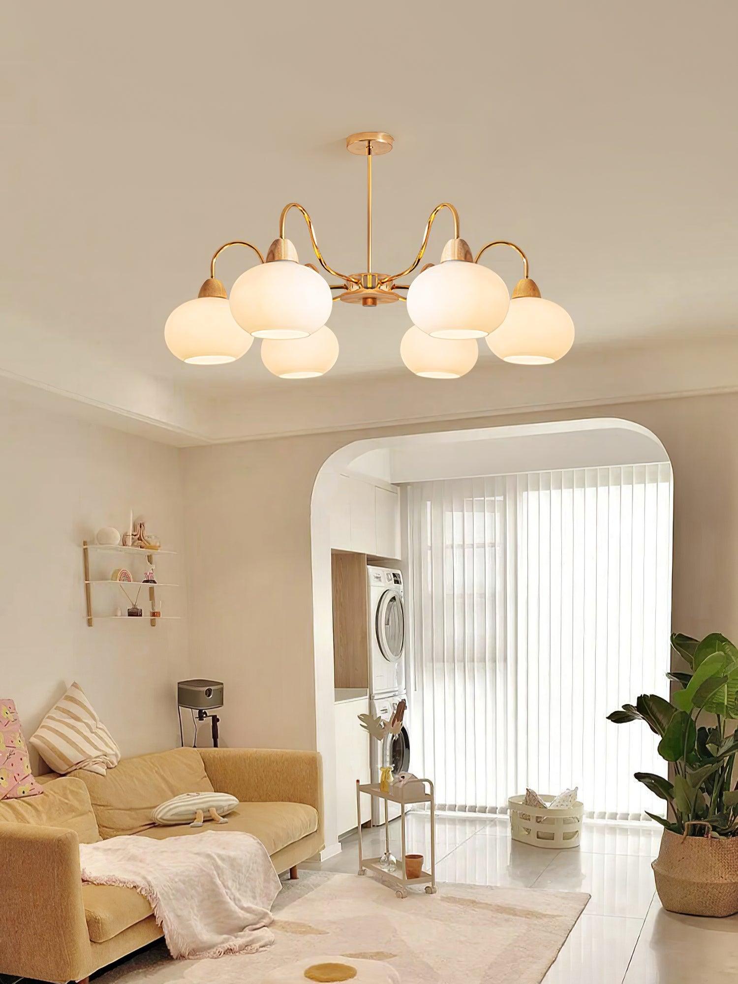 Luminara Glass Chandelier