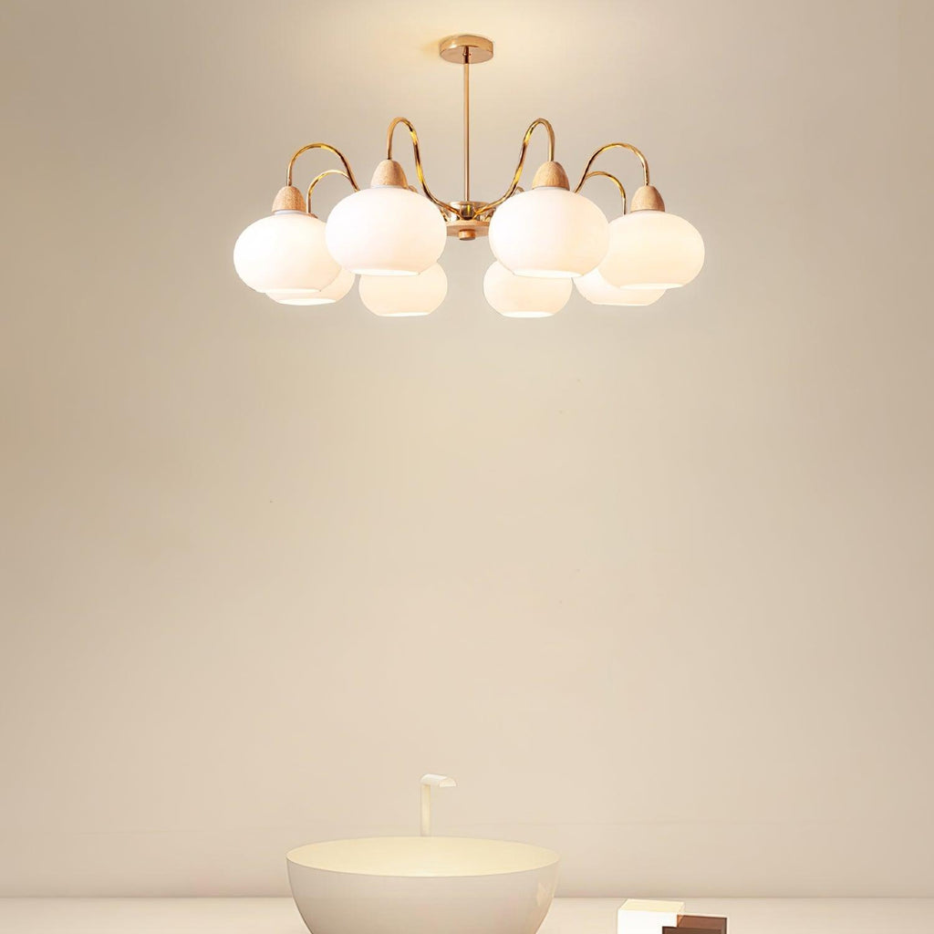 Luminara Glass Chandelier