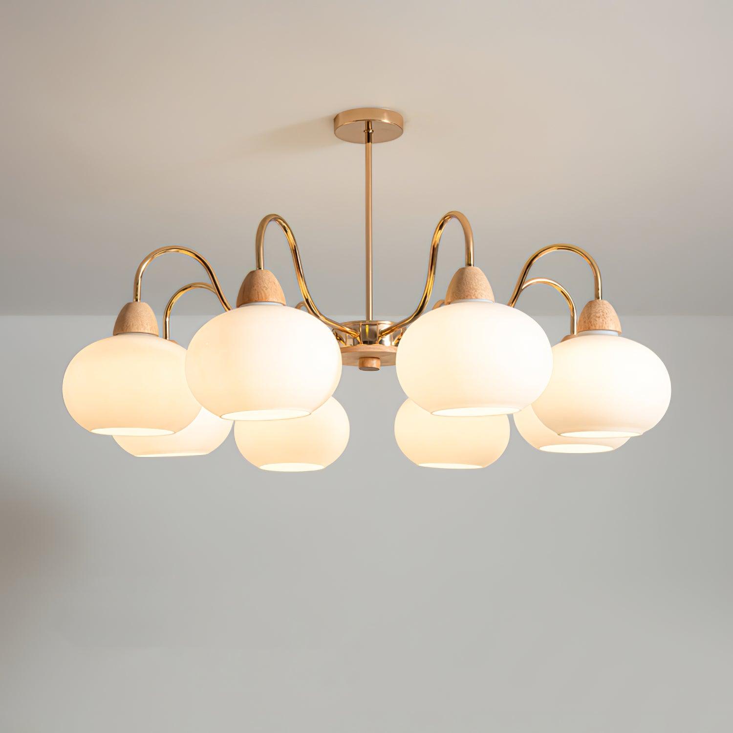 Luminara Glass Chandelier