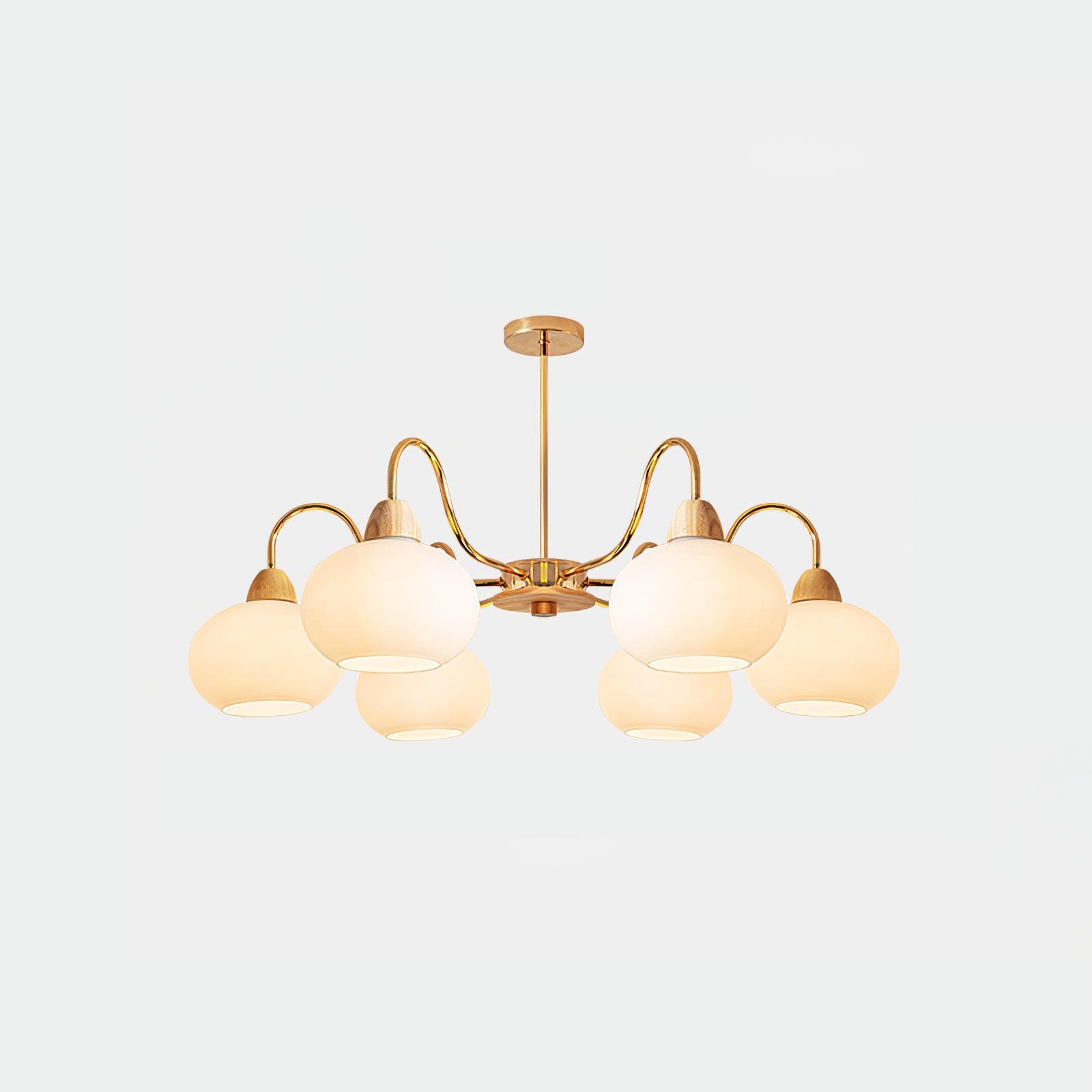 Luminara Glass Chandelier