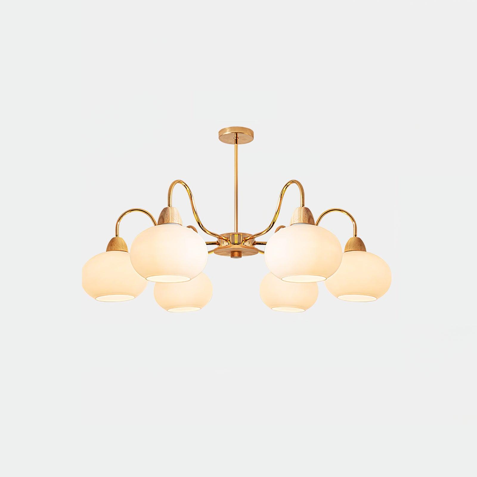 Luminara Glass Chandelier