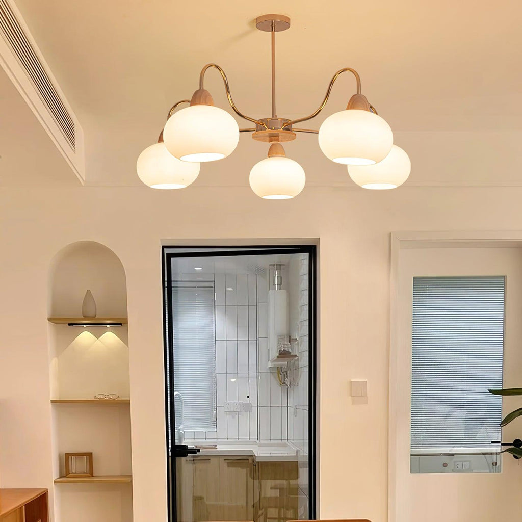 Luminara Glass Chandelier