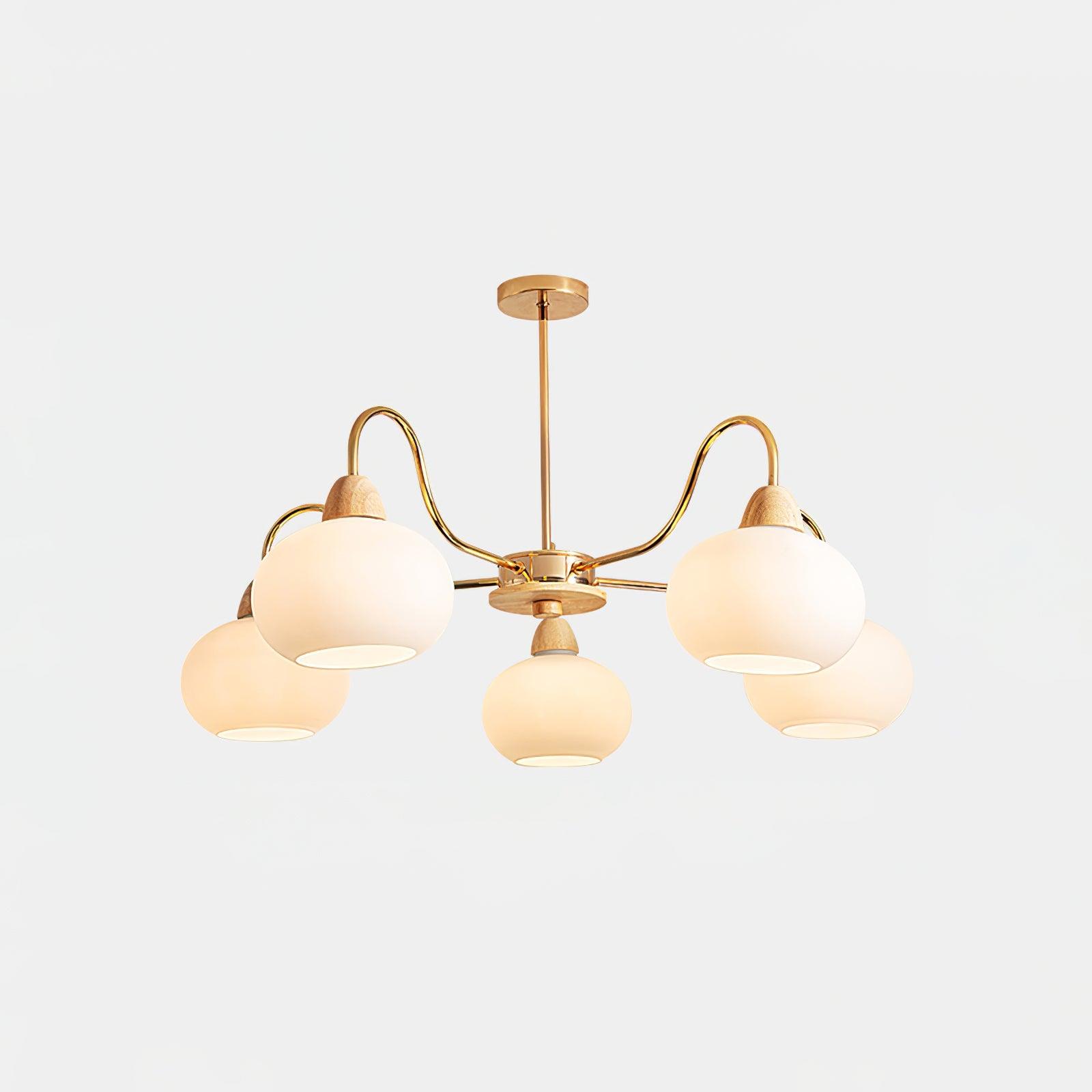 Luminara Glass Chandelier