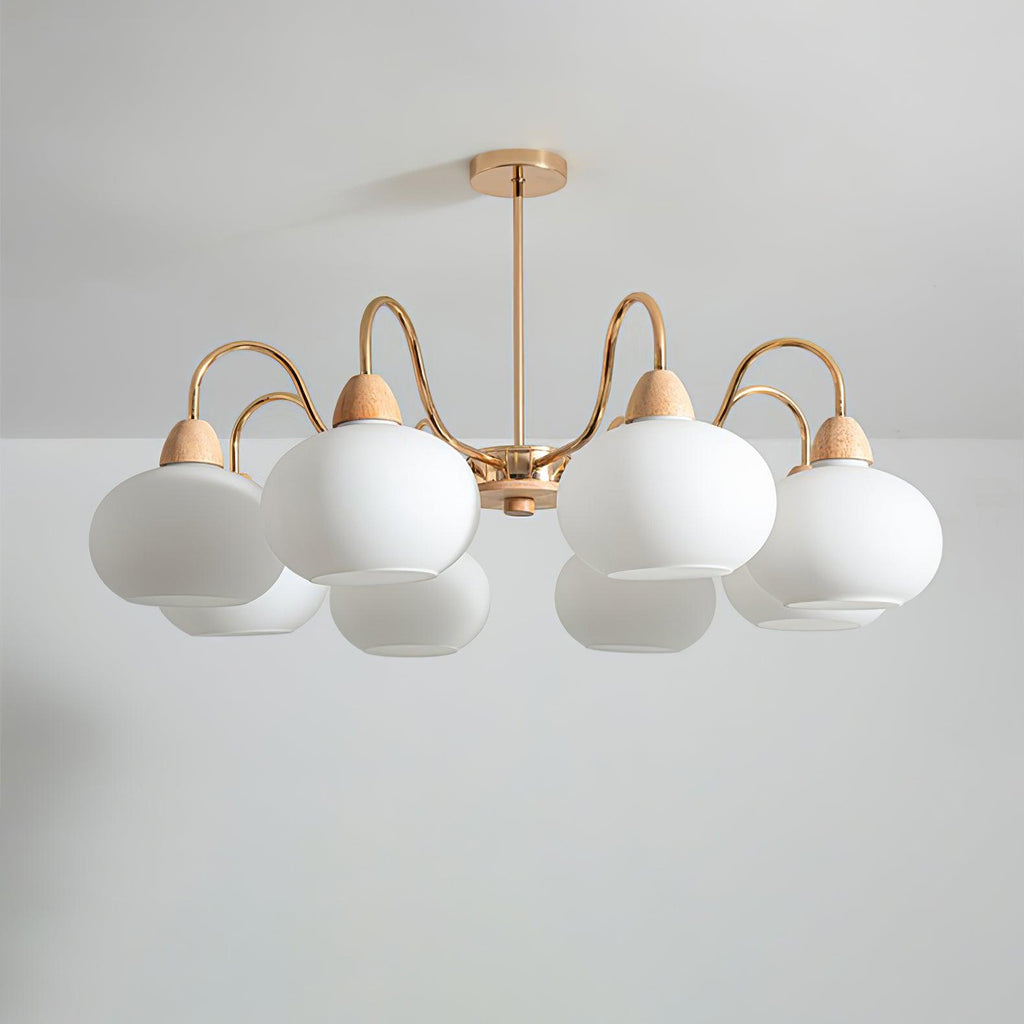 Luminara Glass Chandelier