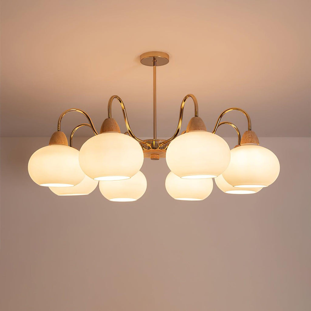 Luminara Glass Chandelier