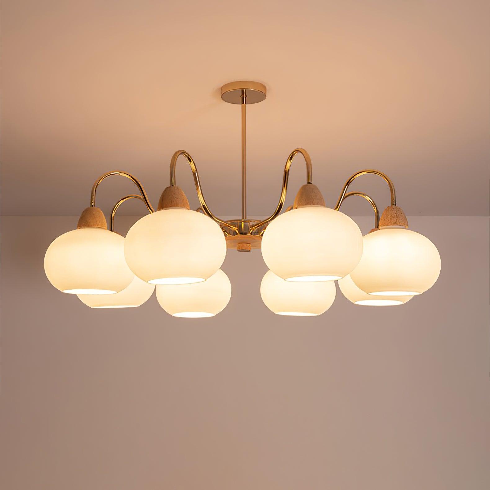 Luminara Glass Chandelier
