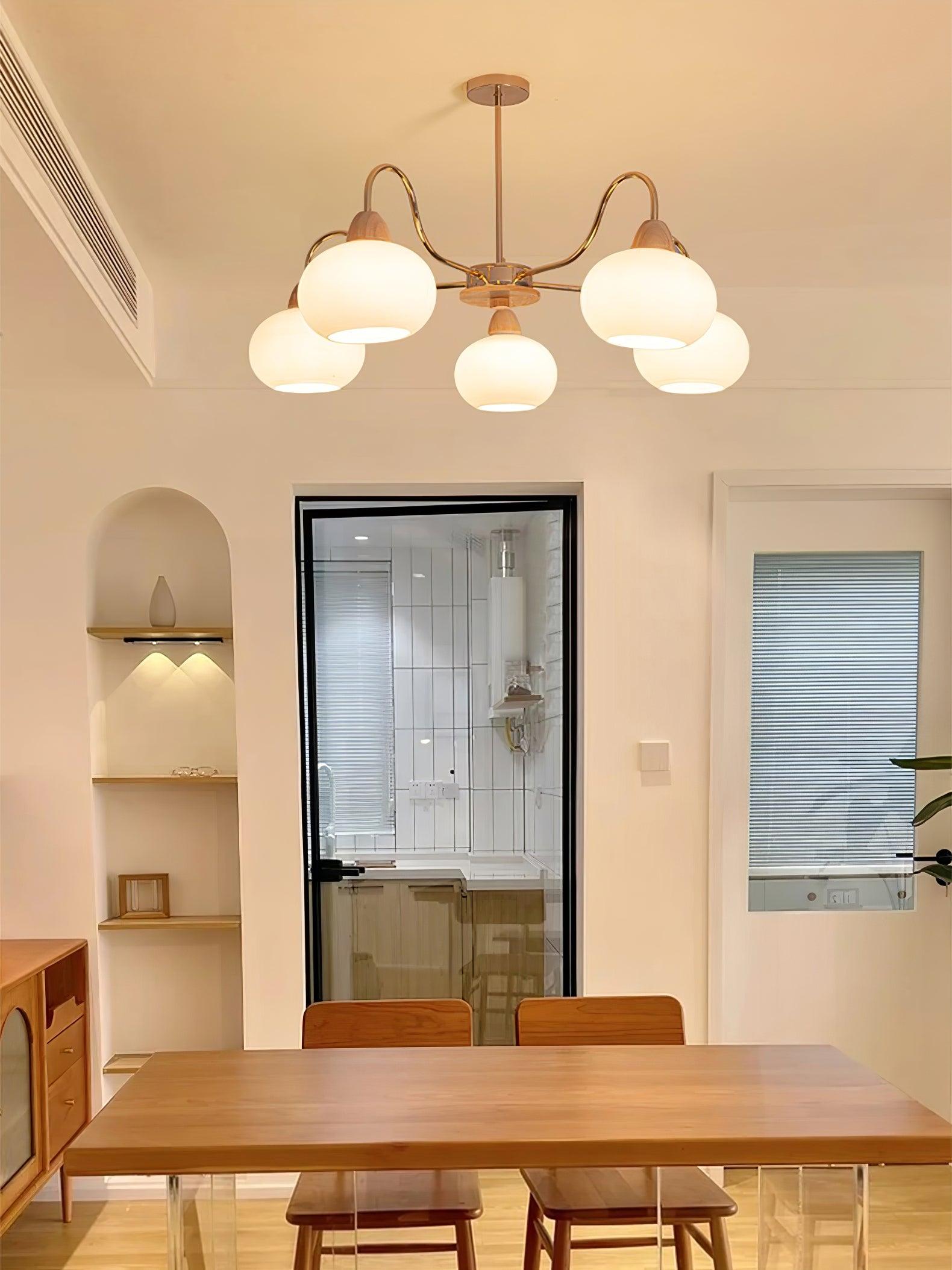 Luminara Glass Chandelier