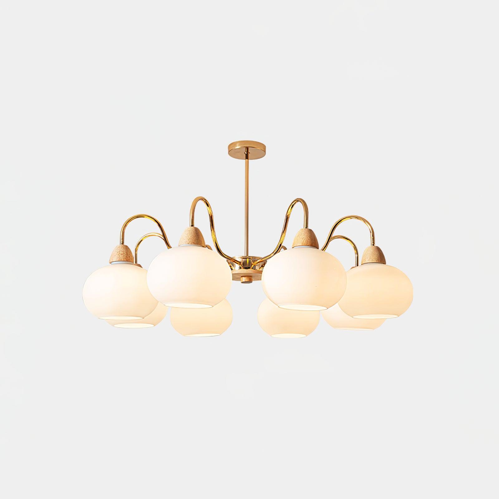 Luminara Glass Chandelier