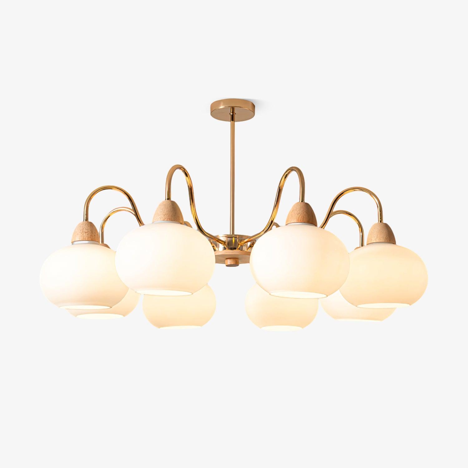 Luminara Glass Chandelier
