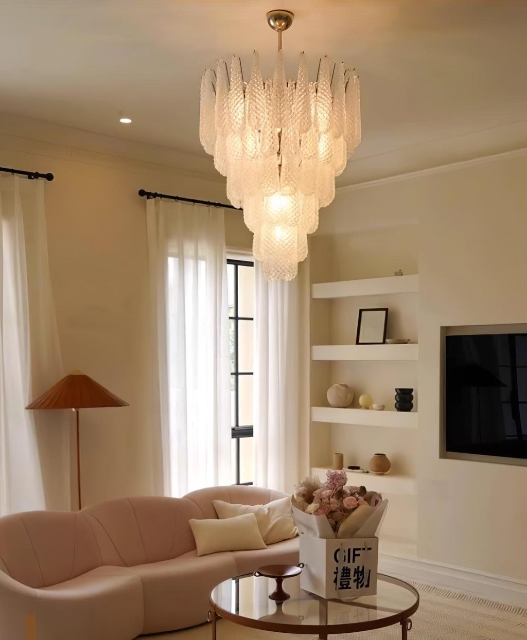 Lumivara Murano Glass Chandelier