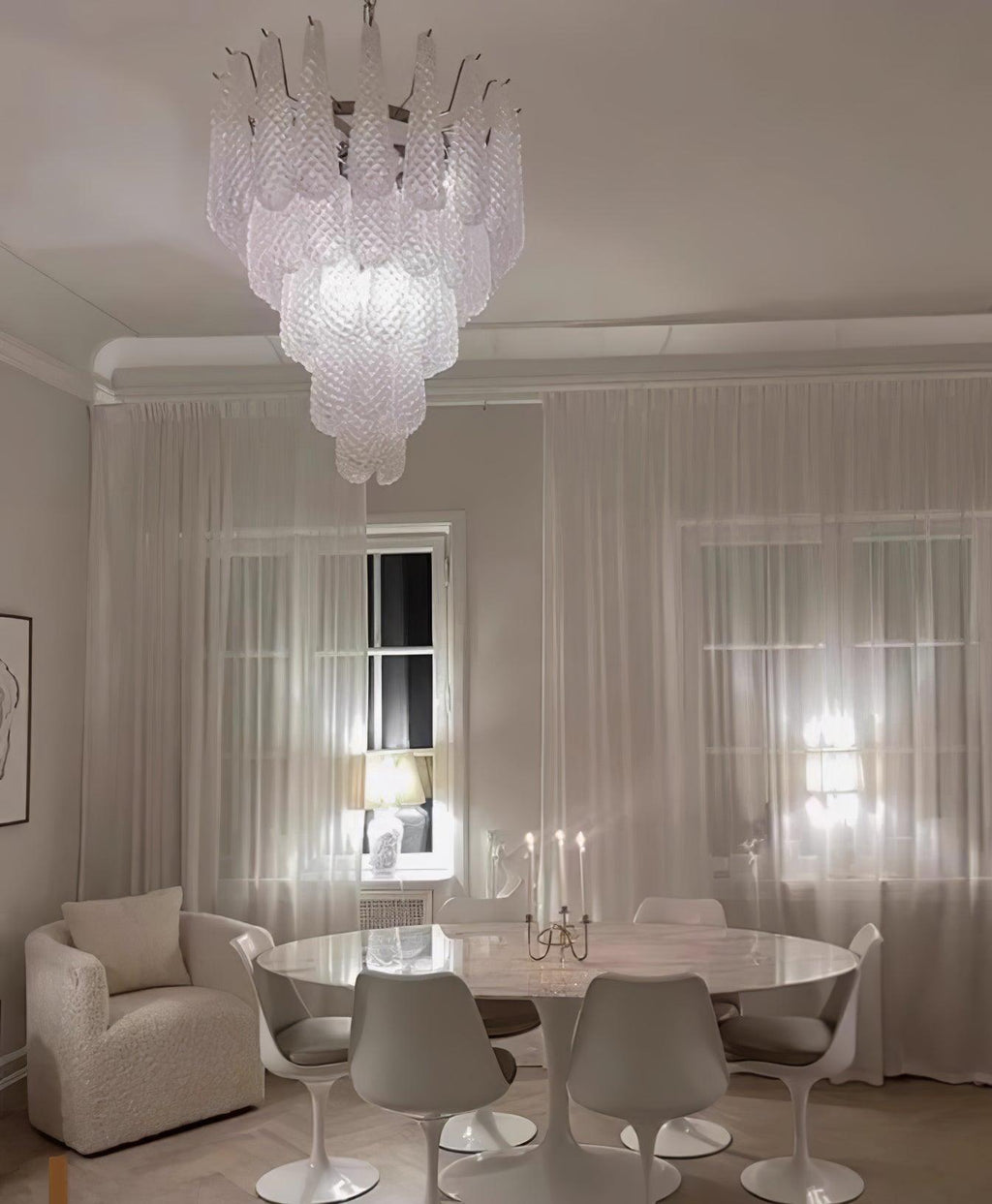 Lumivara Murano Glass Chandelier