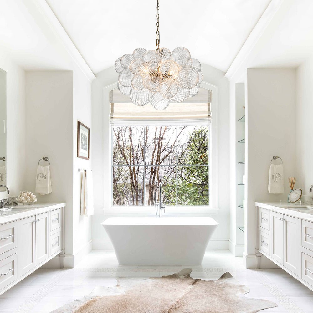 Lunara Bubble Glass Chandelier