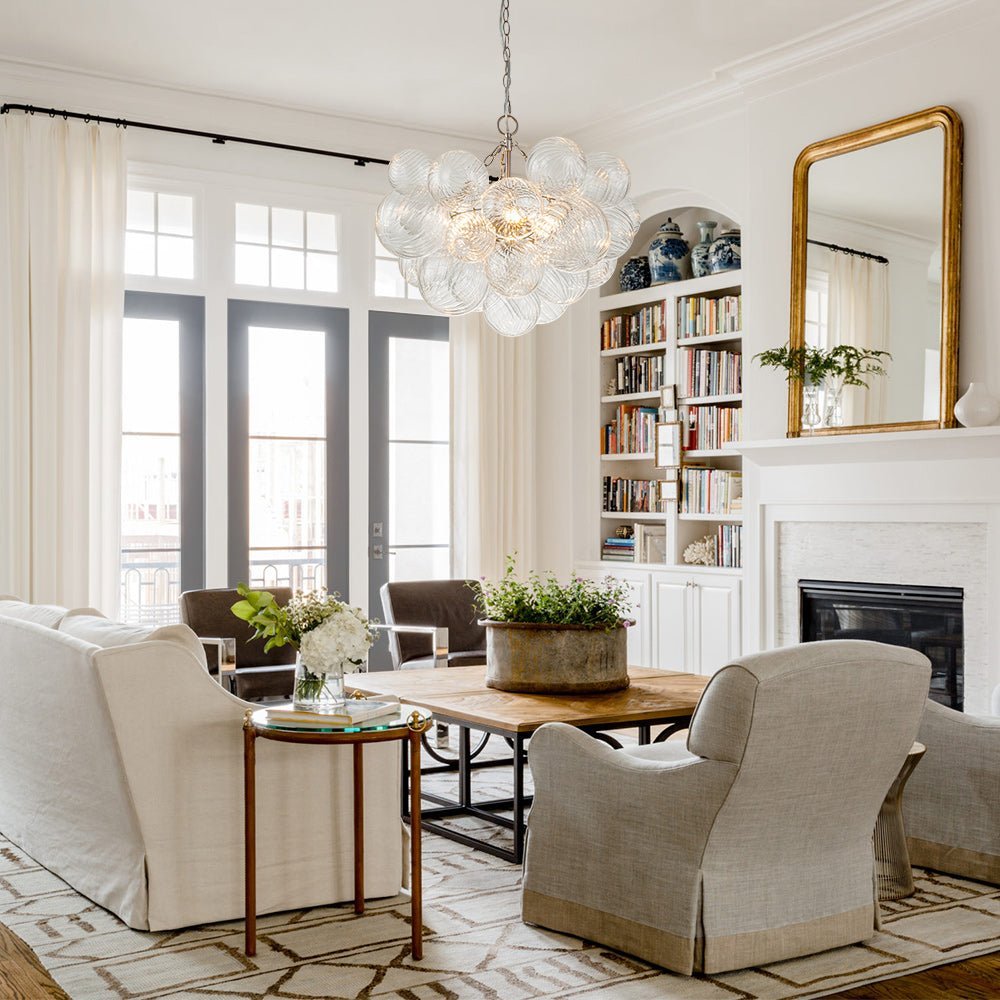 Lunara Bubble Glass Chandelier