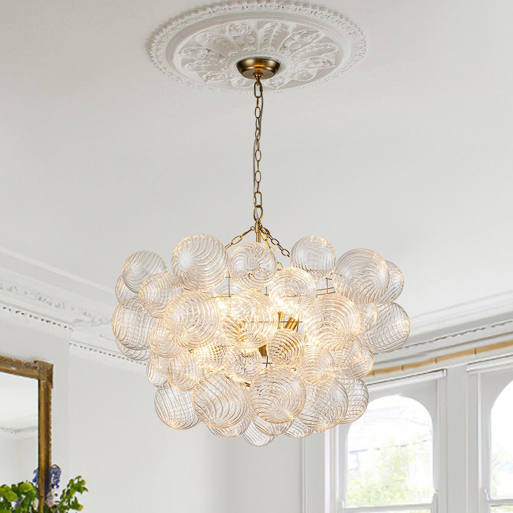 Lunara Bubble Glass Chandelier