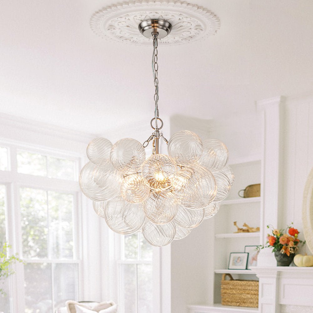 Lunara Bubble Glass Chandelier