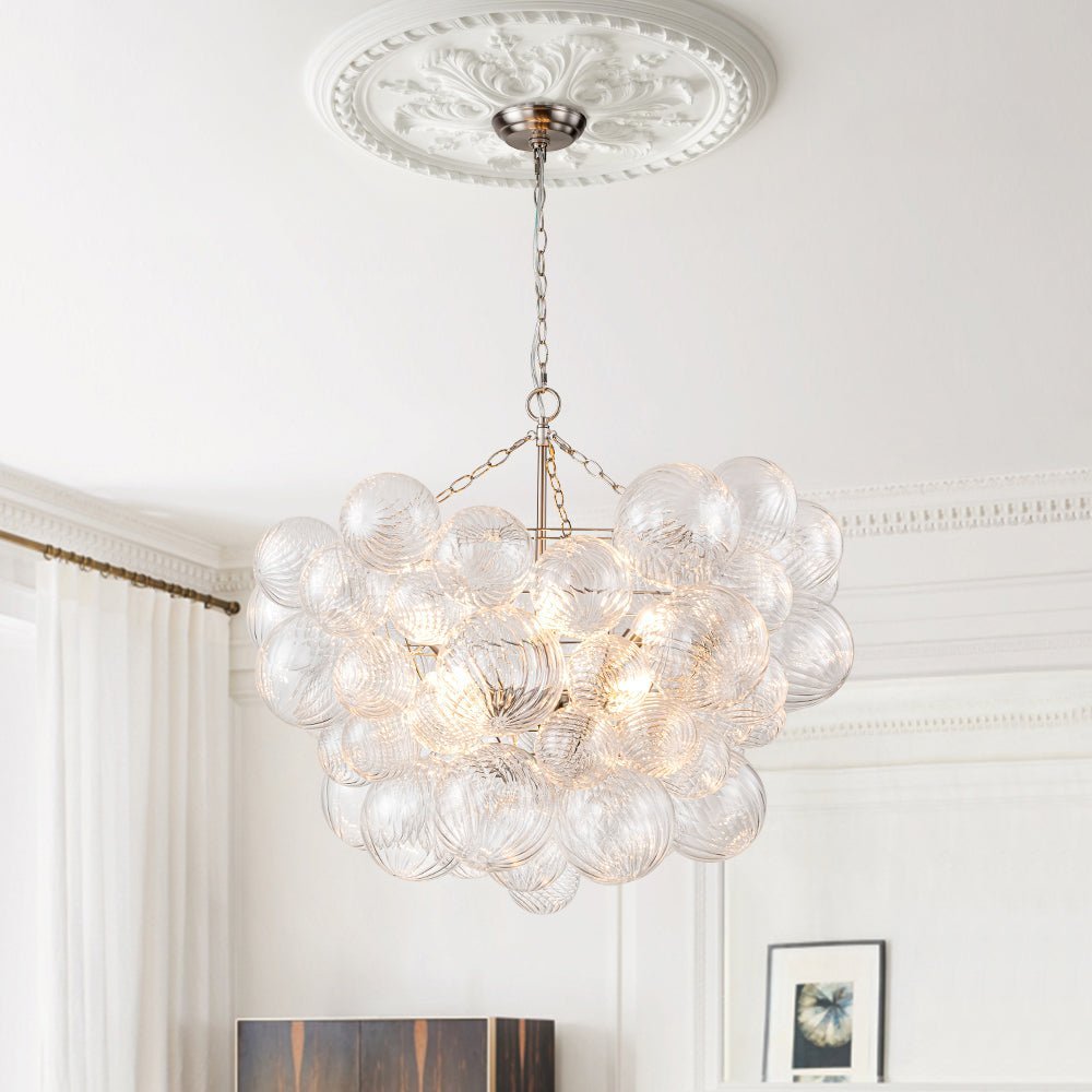 Lunara Bubble Glass Chandelier