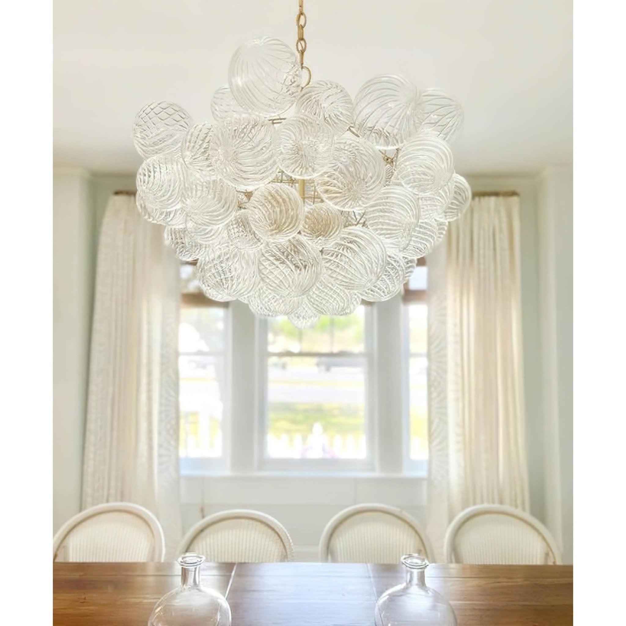 Lunara Bubble Glass Chandelier