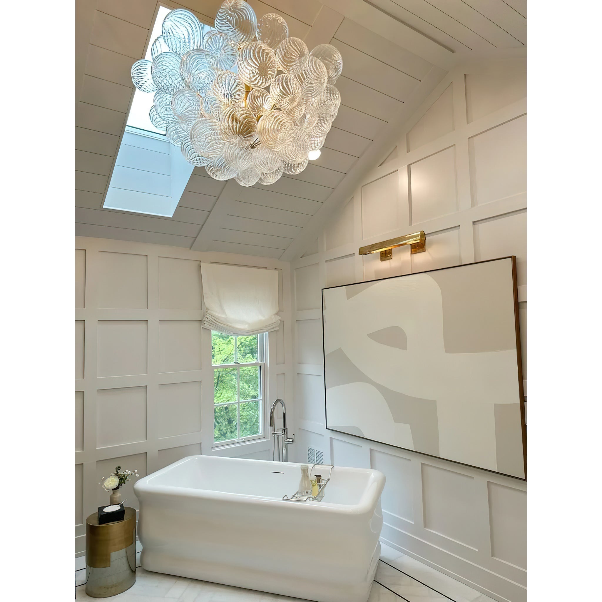 Lunara Bubble Glass Chandelier
