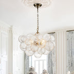 Lunara Bubble Glass Chandelier