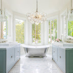 Lunara Bubble Glass Chandelier