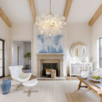Lunara Bubble Glass Chandelier