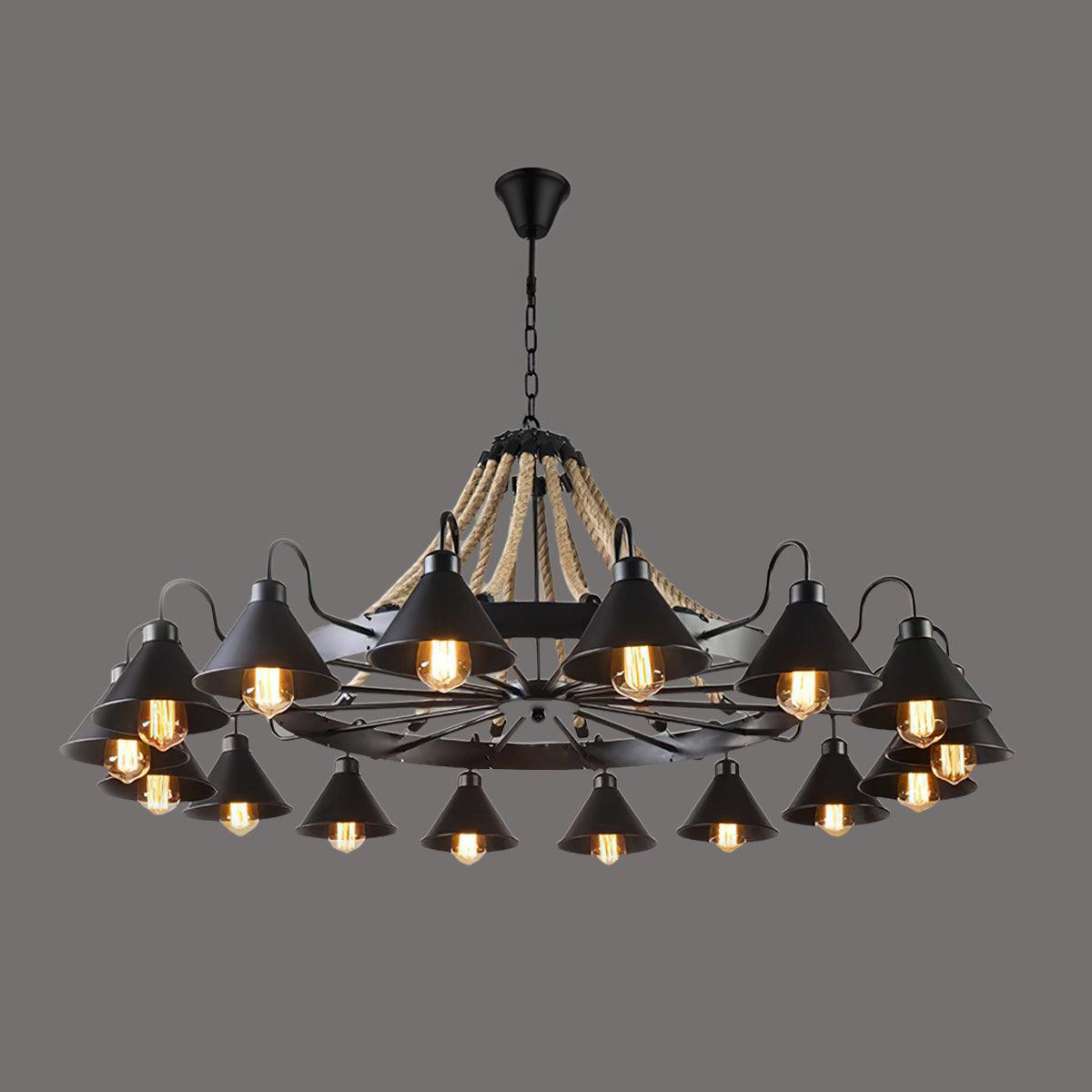 Rustic Charm Chandelier