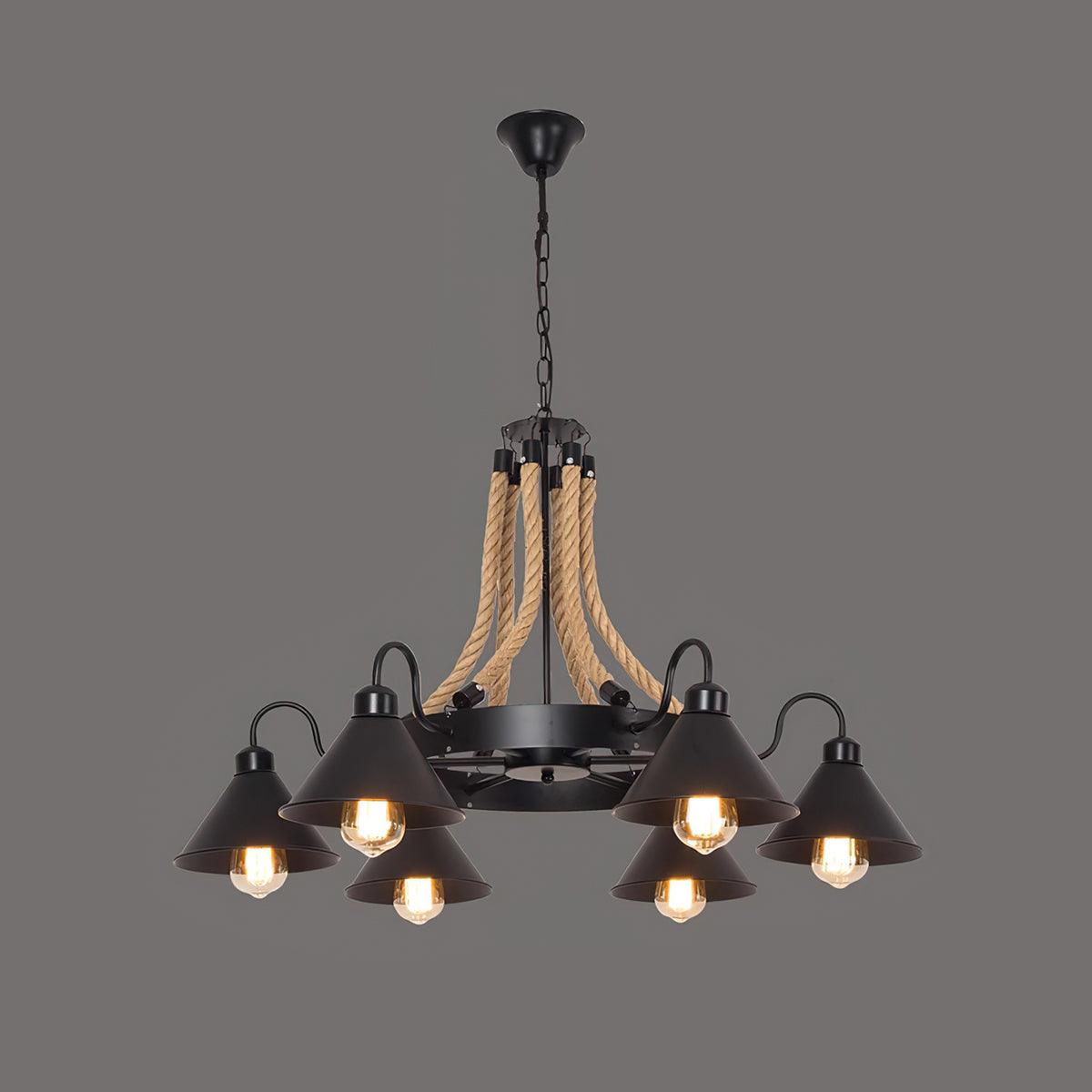 Rustic Charm Chandelier