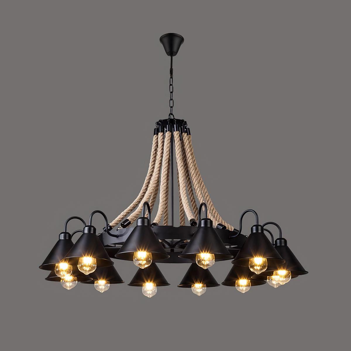 Rustic Charm Chandelier