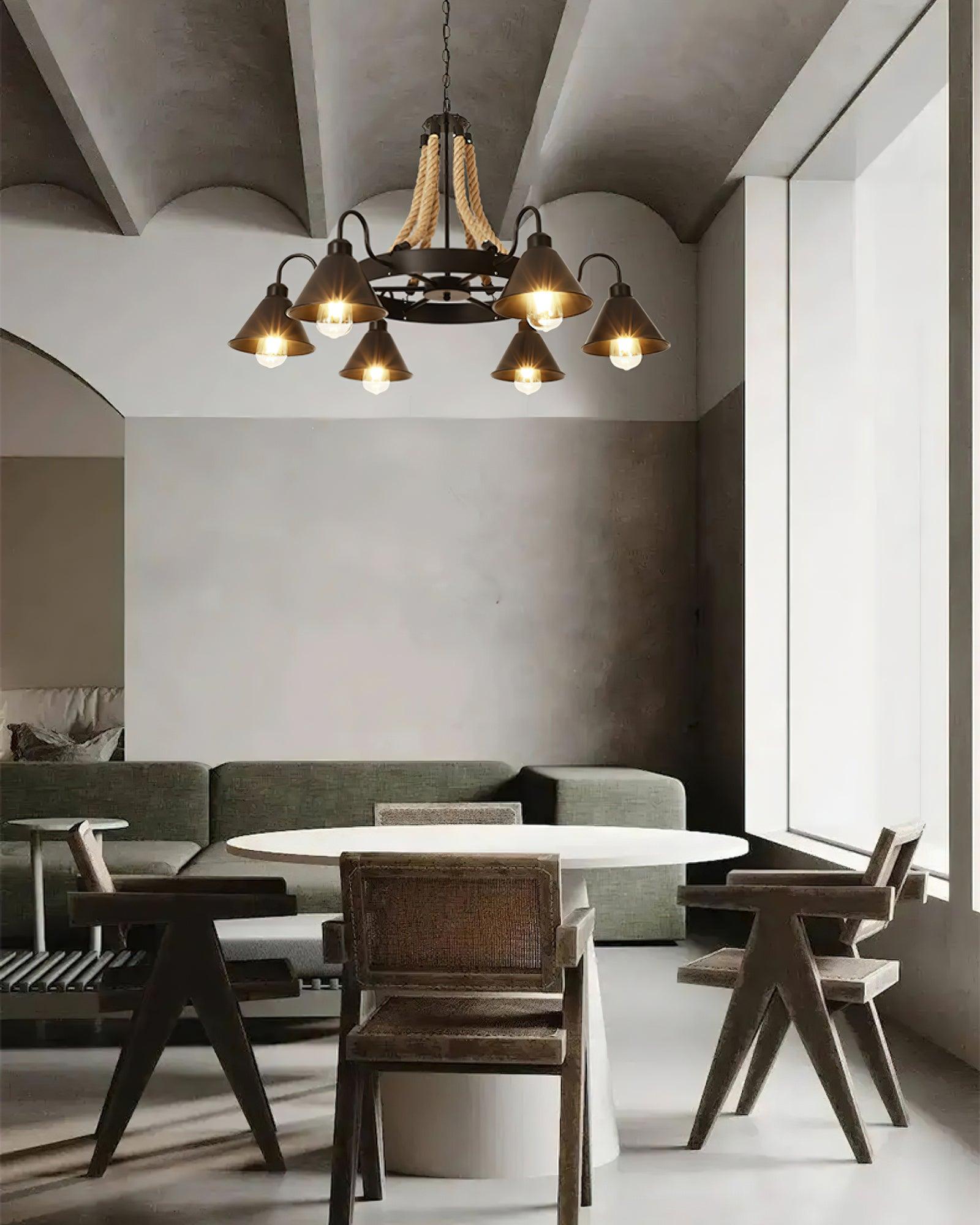 Rustic Charm Chandelier