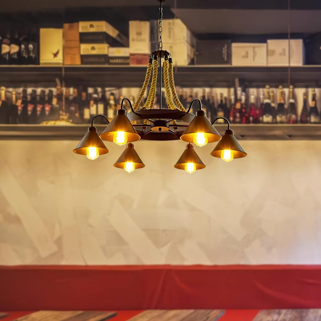 Rustic Charm Chandelier