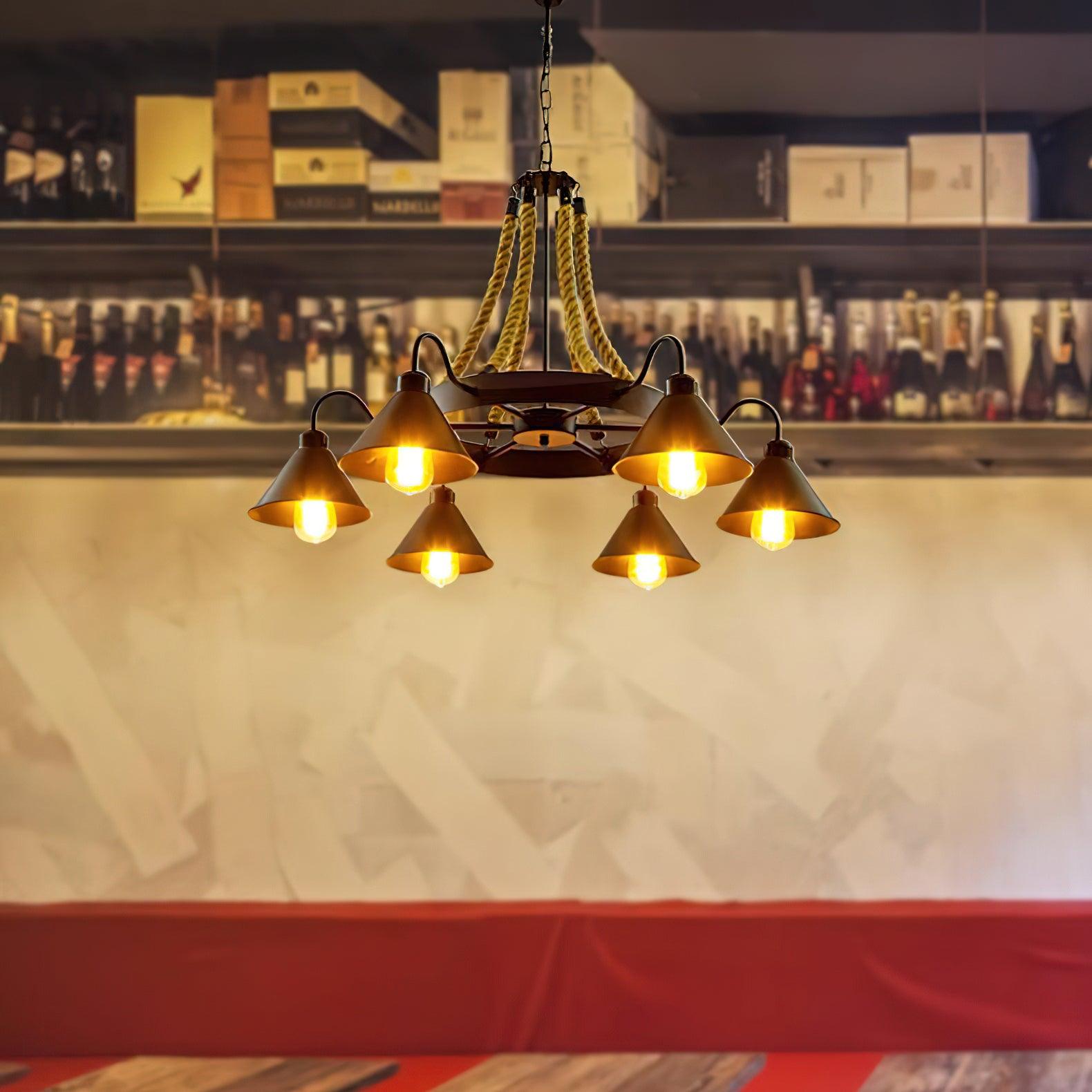 Rustic Charm Chandelier