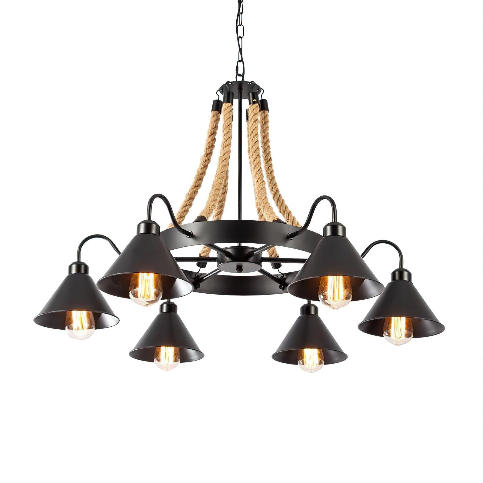 Rustic Charm Chandelier