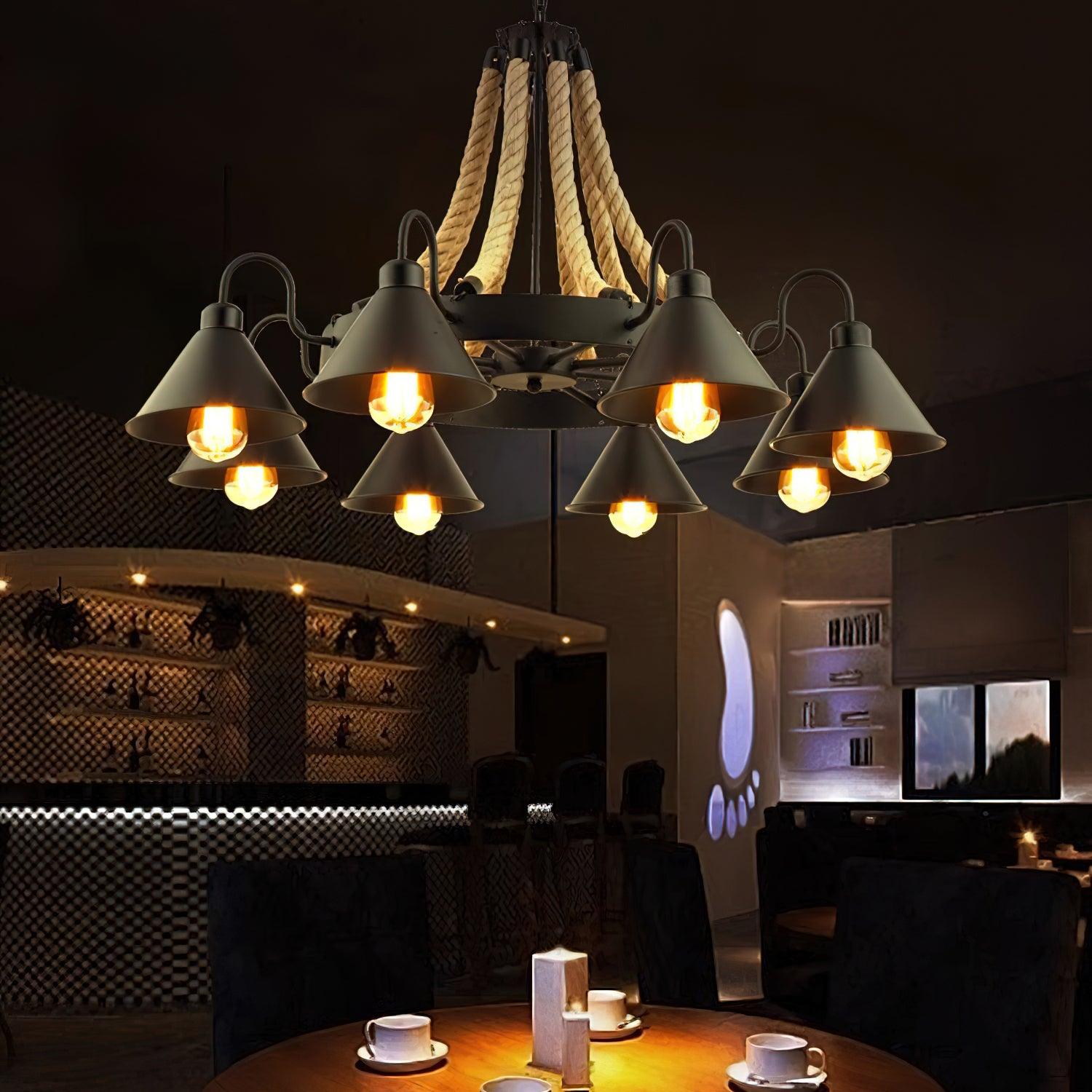 Rustic Charm Chandelier