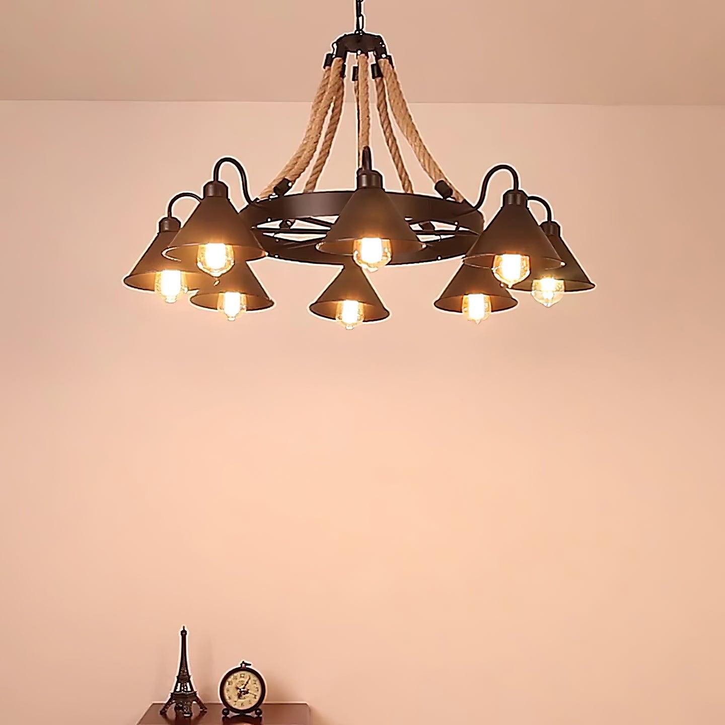 Rustic Charm Chandelier