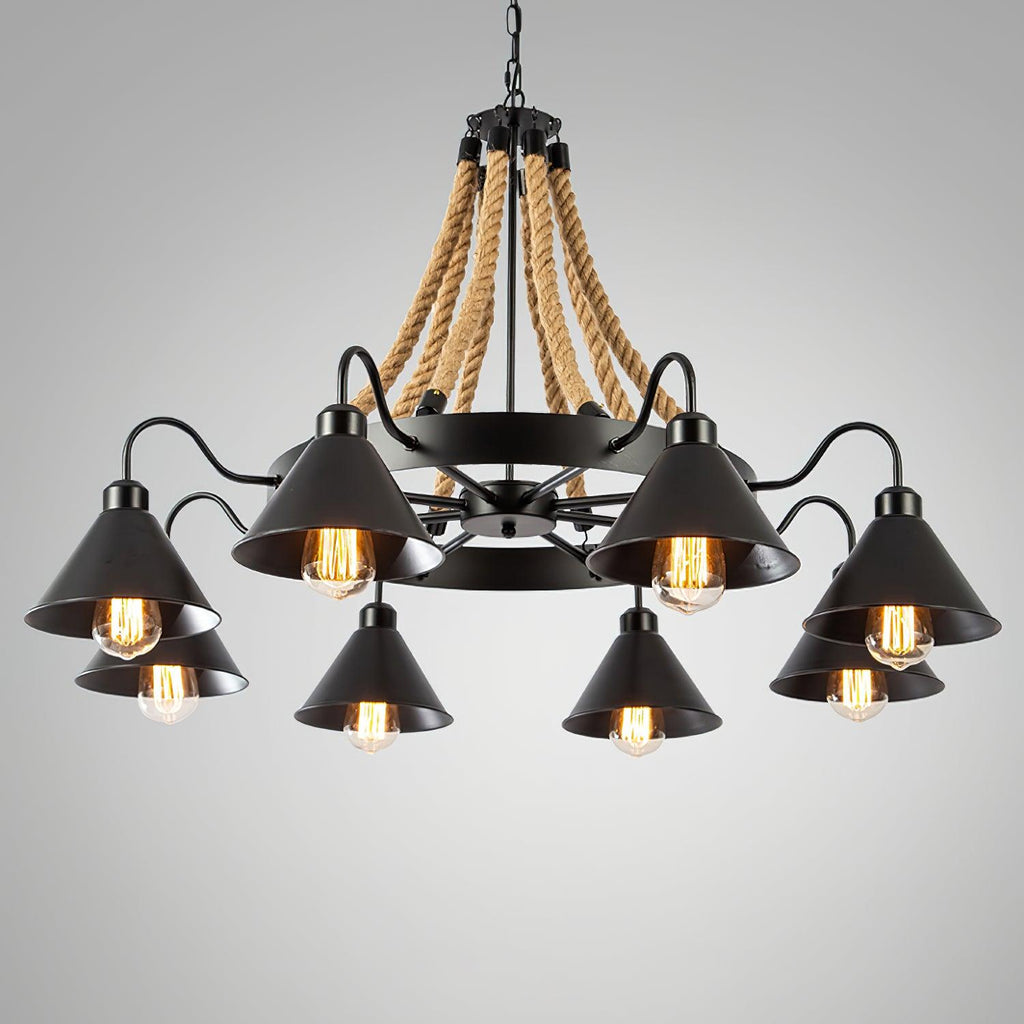 Rustic Charm Chandelier
