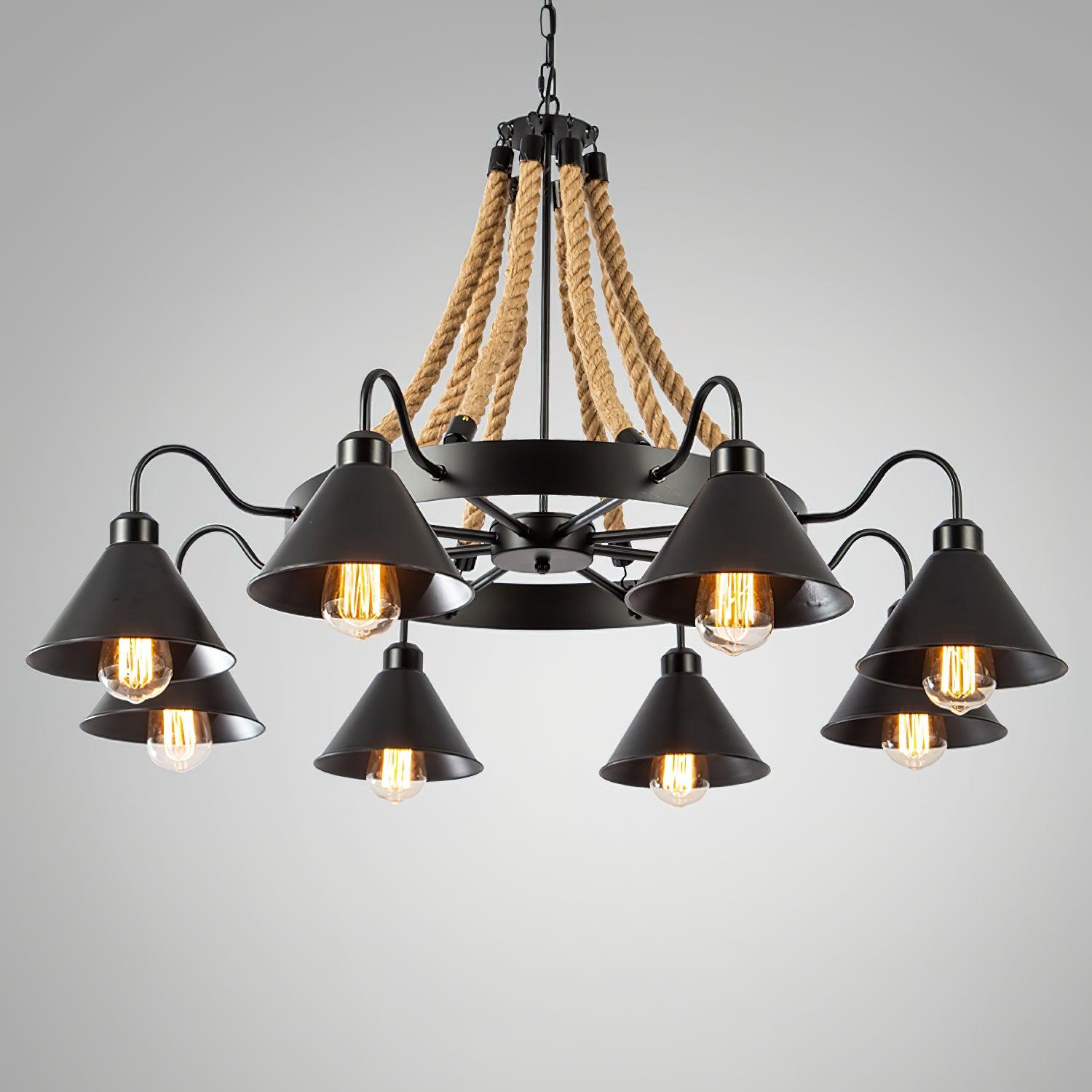 Rustic Charm Chandelier