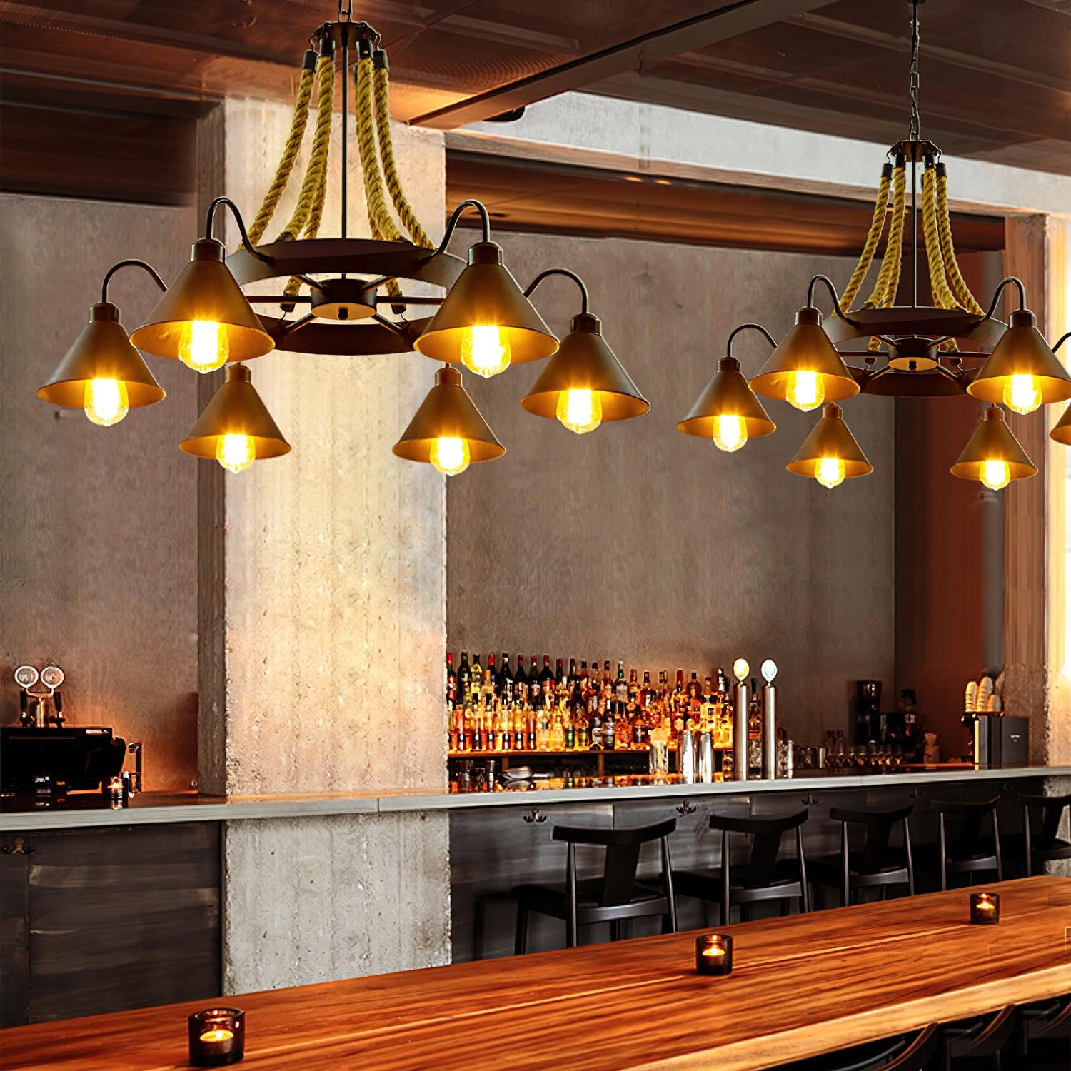 Rustic Charm Chandelier